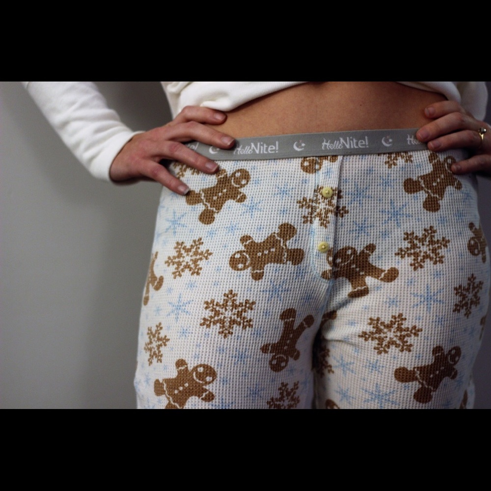 Gingerbread Holiday Waffle Legging